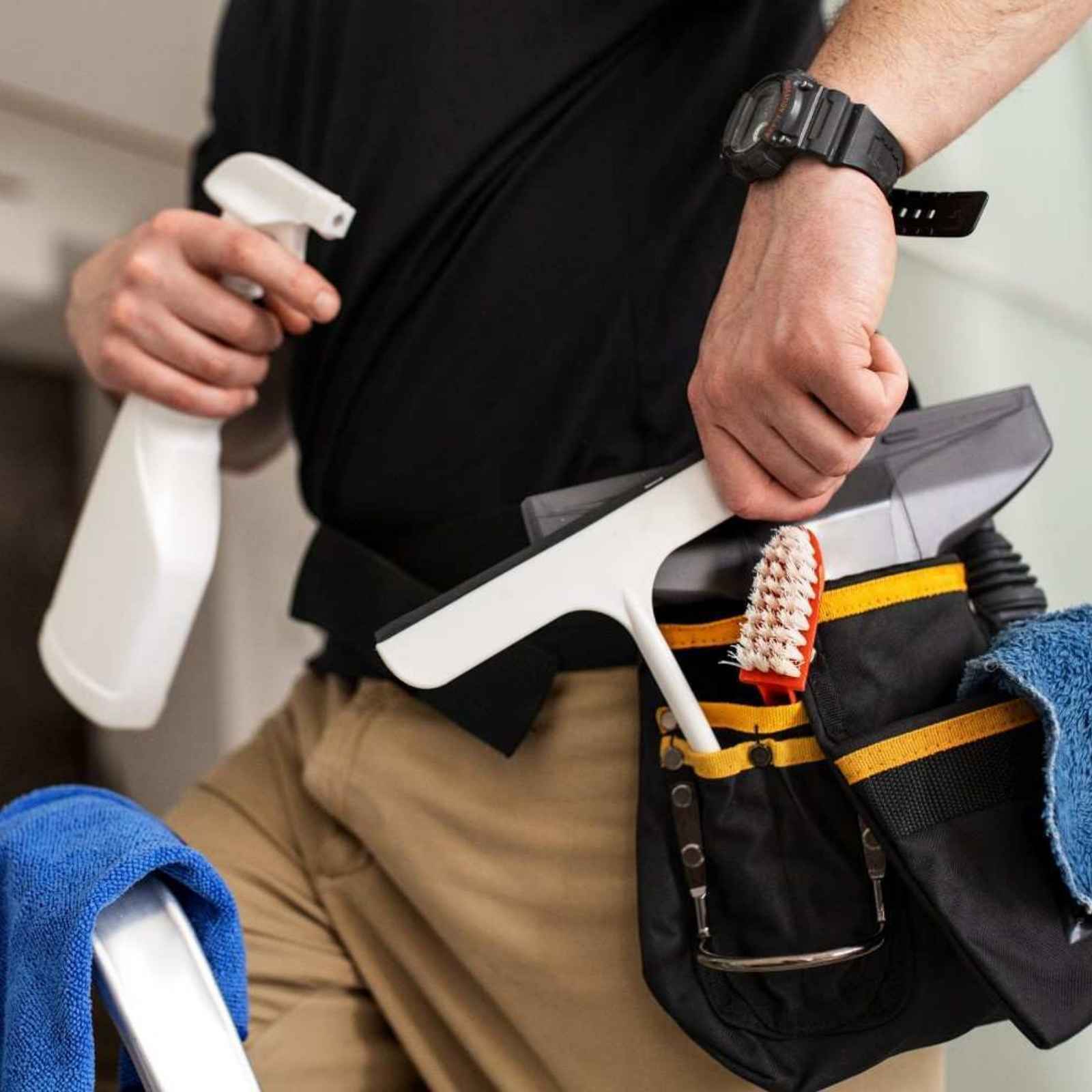 Residential cleaning service example in West London