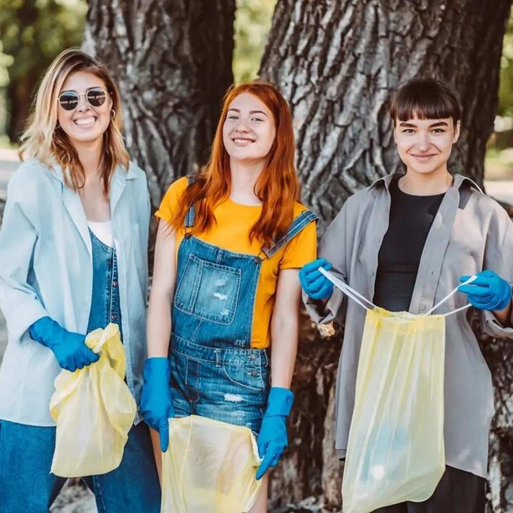 Professional cleaning team member working West London